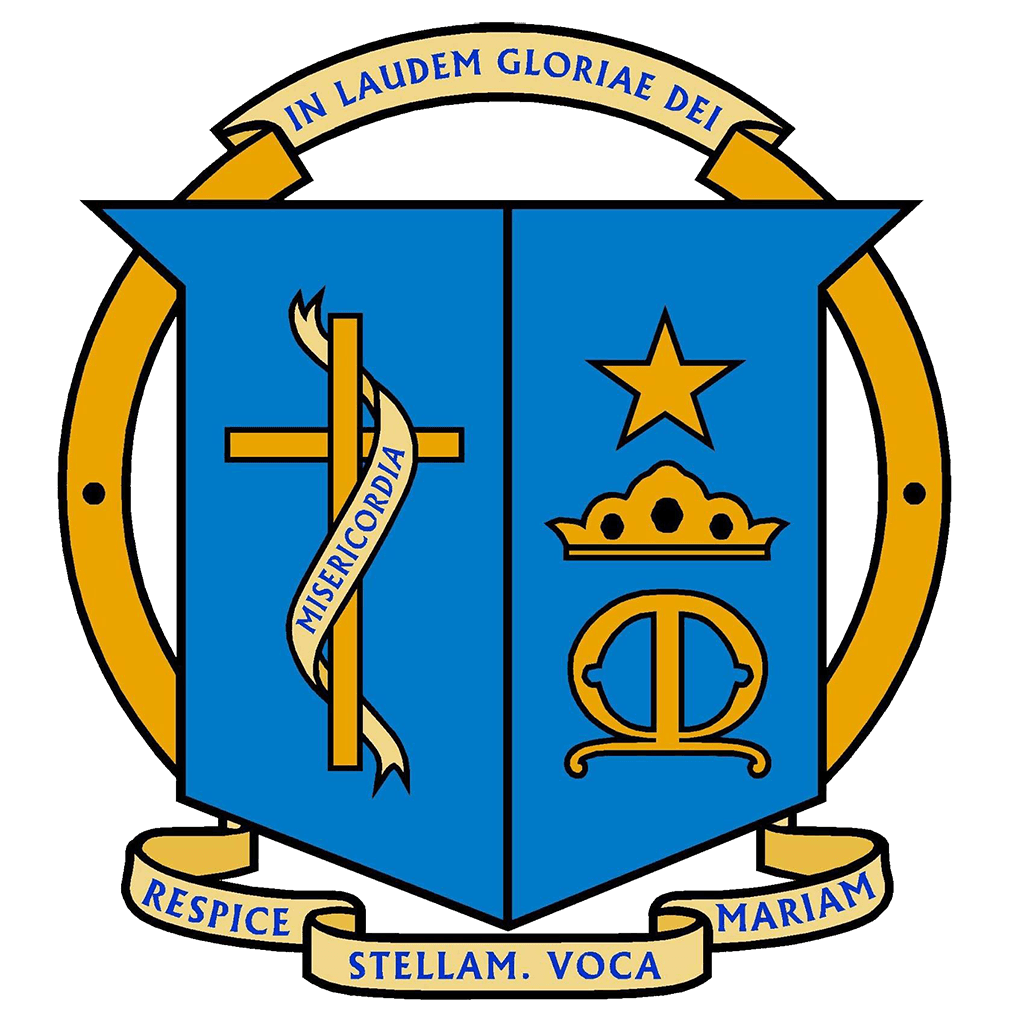 Meán Scoil Mhuire, Longford logo